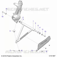 SUSPENSION, A-ARM AND PAVONEGGIARSI MOUNTING