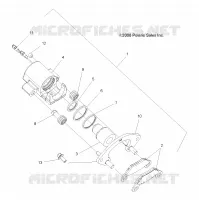FRENO POSTERIORE CALIPER