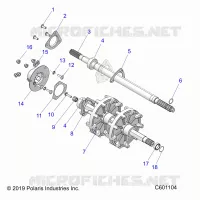 TRASMISSIONE, JACKSHAFT AND DRIVESHAFT