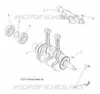 MOTORE, ALBERO MOTORE AND BALANCE SHAFT