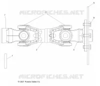 TRASMISSIONE, REAR PROP ALBERO
