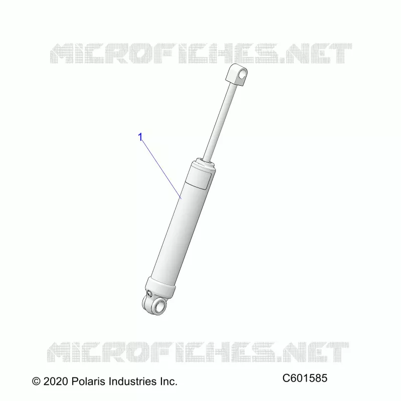 SUSPENSION, AMMORTIZZATORE POSTERIORE TRACK