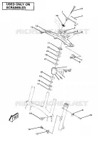 INSIEME DELLO STERZO-SCRAMBLER (4911991199022A)