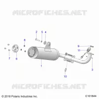 ENGINE, IMPIANTO DI SCARICO, EVAP