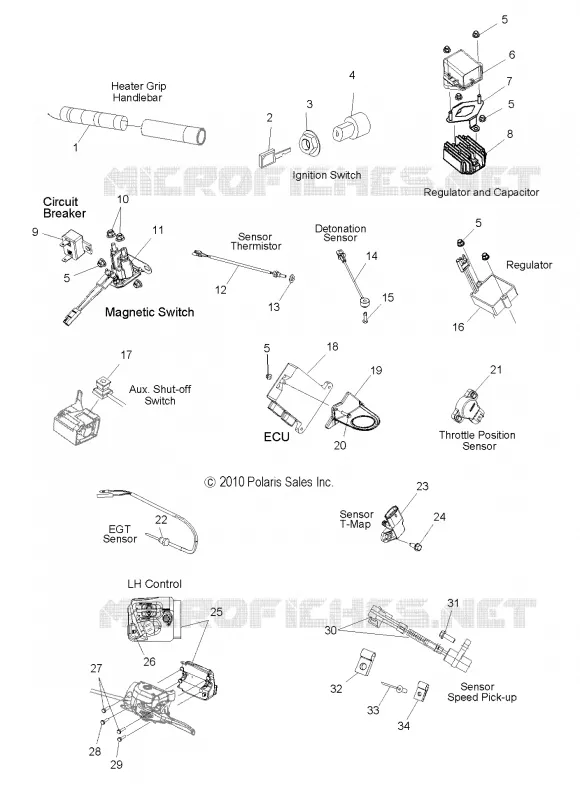 INTERRUTTORI, SENSORI and COMPONENTS
