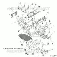 CHASSIS, TELAIO PRINCIPALE AND SKID PLATES