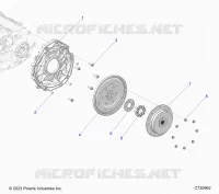 ENGINE, TRASMISSIONE ADAPTOR AND FLEX PLATE 