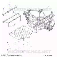 CHASSIS, MAIN TELAIO