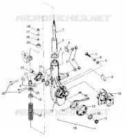 ANTERIORE MONTANTE MONTAGGIO SWEDISH 4x4 400L S948140 (4926912691B005)