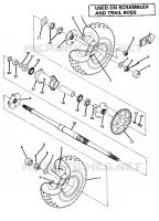 RUOTA POSTERIORE DRIVE ASSEMBLY (4911701170028A)