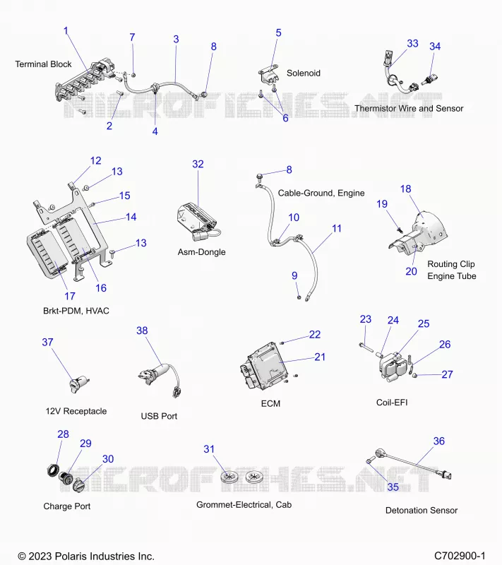 ELETTRICO, COMPONENTS