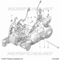 ENGINE, ENGINE AND TRASMISSIONE DI MONTAGGIO