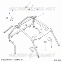 CHASSIS, CAB FRAME ACCESSORI