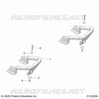 CARROZZERIA POSTERIORE RACK, HANDGRIPS