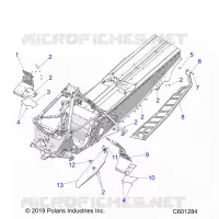 CHASSIS, PROTEZIONE FRIZIONE/FOOTRESTS/RUNNING BOARDS
