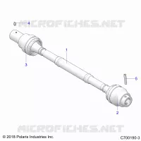 TRASMISSIONE, FRONT PROP SHAFT