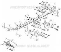 Guida di montaggio (SUSPENSION) XCF 0971643 (4938613861B009)