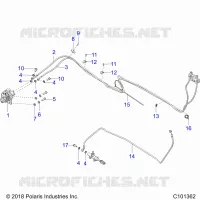 BRAKES, LINEE FRENO POSTERIORE