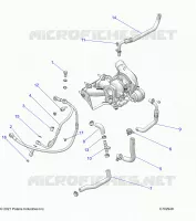 ENGINE, TURBO, COOLING AND OIL