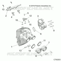 ENGINE, INTAKE AND CORPO FARFALLATO
