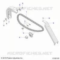 TRASMISSIONE, CHAIN AND GUARDS