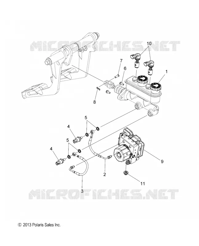 BRAKES, CILINDRO PRINCIPALE AND ABS MODULE