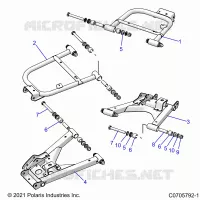 SOSPENSIONE POSTERIORE CONTROL ARMS