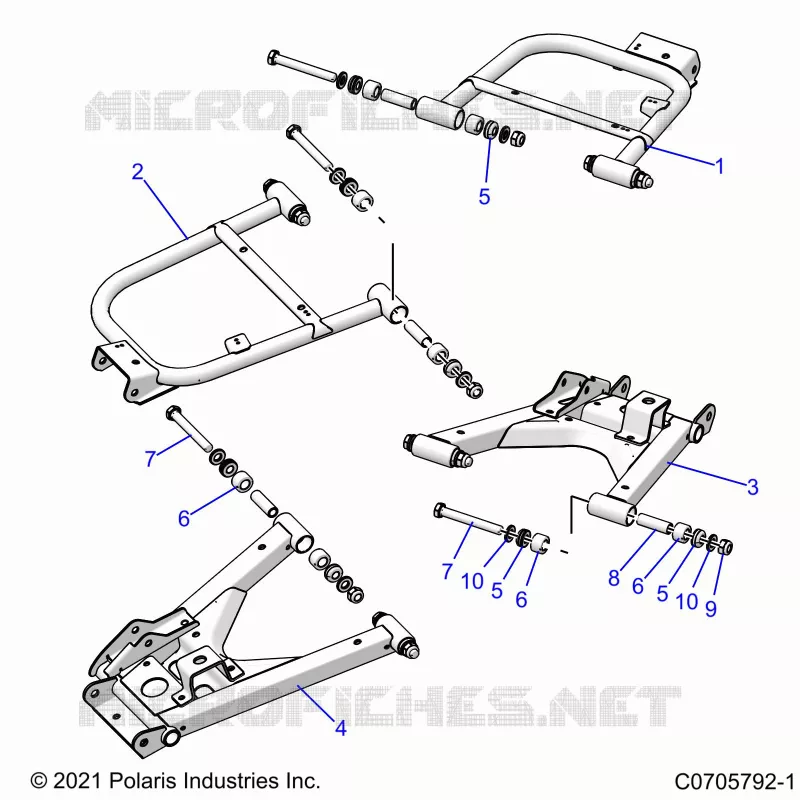 SOSPENSIONE POSTERIORE CONTROL ARMS