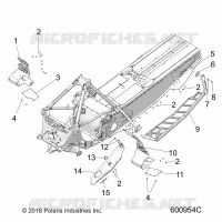 CHASSIS, PROTEZIONE FRIZIONE/FOOTRESTS/RUNNING BOARDS
