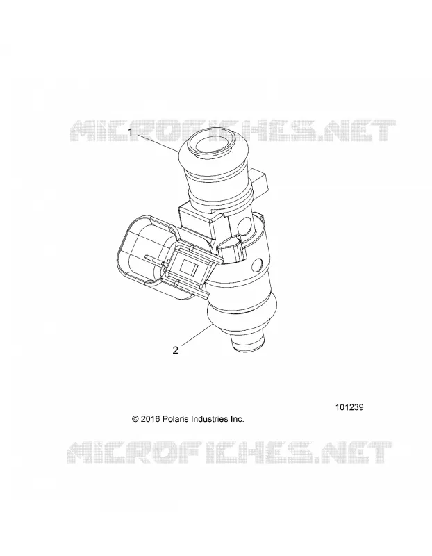 ENGINE, INIETTORE DI CARBURANTE 2521403 O-RINGS
