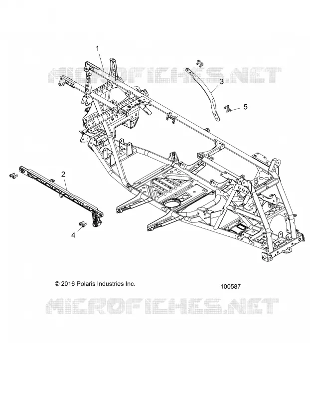 CHASSIS, TELAIO PRINCIPALE