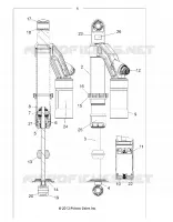 SUSPENSION, AMMORTIZZATORE POSTERIORE