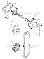 POMPA DELL'ACQUA XLT 0970756, XLT SKS 0970556, and XLT RMK 0970956 (4937693769C014)