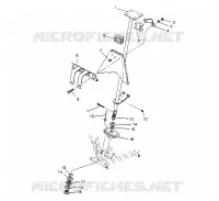 INSIEME DELLO STERZO POST  Trail Boss W958527 (4930323032B005)