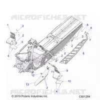 CHASSIS, PROTEZIONE FRIZIONE/FOOTRESTS/RUNNING BOARDS