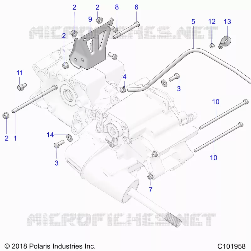DRIVE TRAIN, MAIN SCATOLA INGRANAGGI MONTAGGIO
