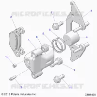 FRENO ANTERIORE CALIPER