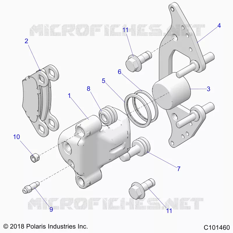 FRENO ANTERIORE CALIPER
