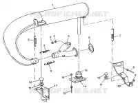 IMPIANTO DI SCARICO XCF 0971643 (4938613861C002)