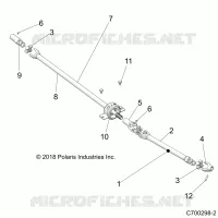 TRASMISSIONE, FRONT PROP SHAFT
