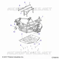CHASSIS, MAIN FRAME AND SCIARED PLATES