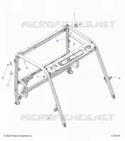 CHASSIS, CAB TELAIO AREA, AND BRAKE EDGE COVER