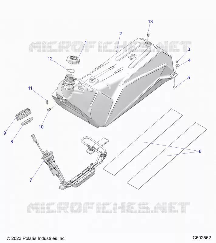 SISTEMA DI ALIMENTAZIONE CARBURANTE, FUEL TANK AND PUMP