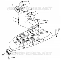 CAPPUCCIO/FARO DI MONTAGGIO 500 EFI 0942774 and EFI SKS 0942574 (4924982498006A)