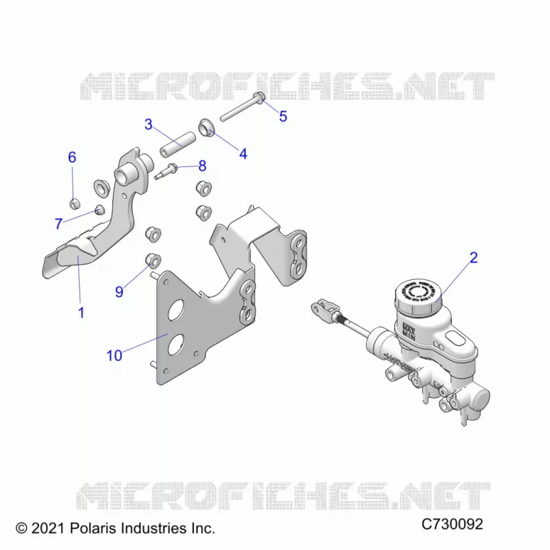 BRAKES, PEDAL AND CILINDRO PRINCIPALE