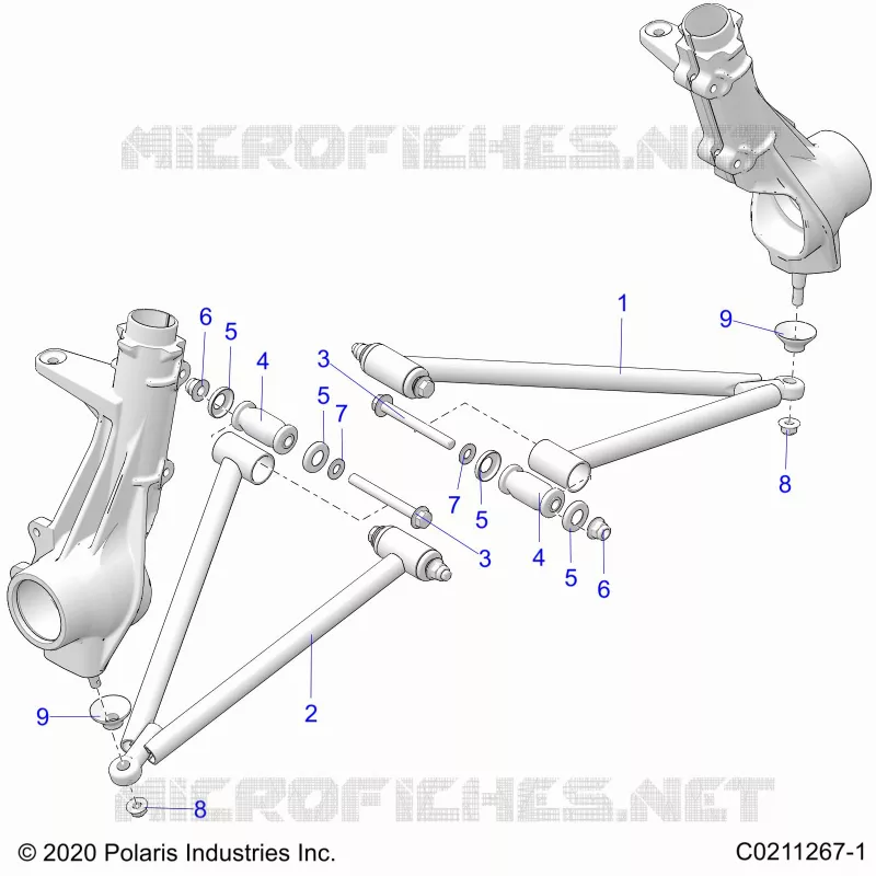 SUSPENSION, A-ARM AND PAVONEGGIARSI MOUNTING