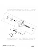 ENGINE, ALBERO MOTORE AND PISTON