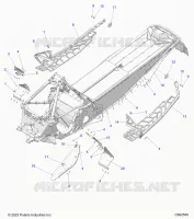 CHASSIS, PROTEZIONE FRIZIONE, FOOTRESTS, AND RUNNINGBOARDS