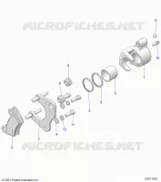 BRAKES, BRAKE PINZA FRENO ANTERIORE