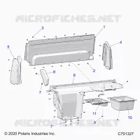 CARROZZERIA POSTERIORE CLOSEOFF, AND FENDERS
